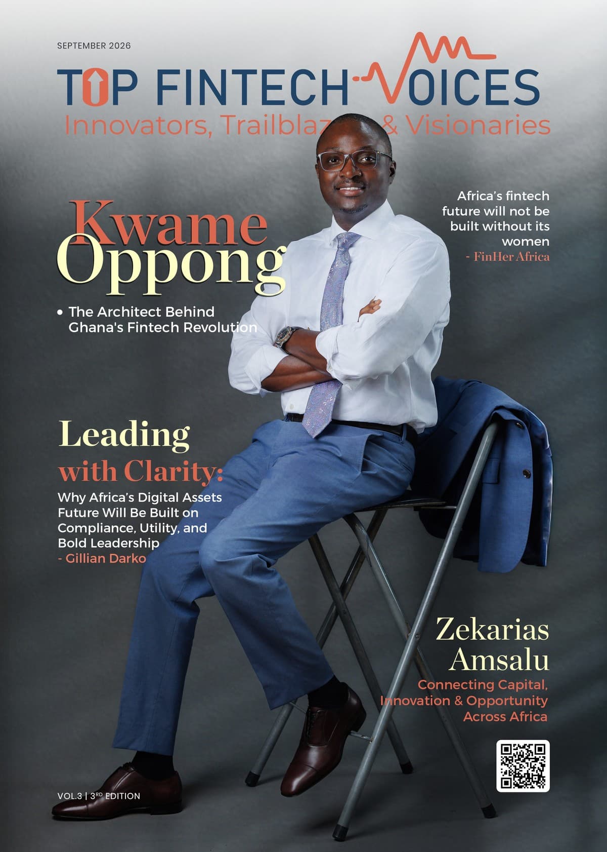 Top Fintech Voices Vol. 3, cover story: Kwame Oppong